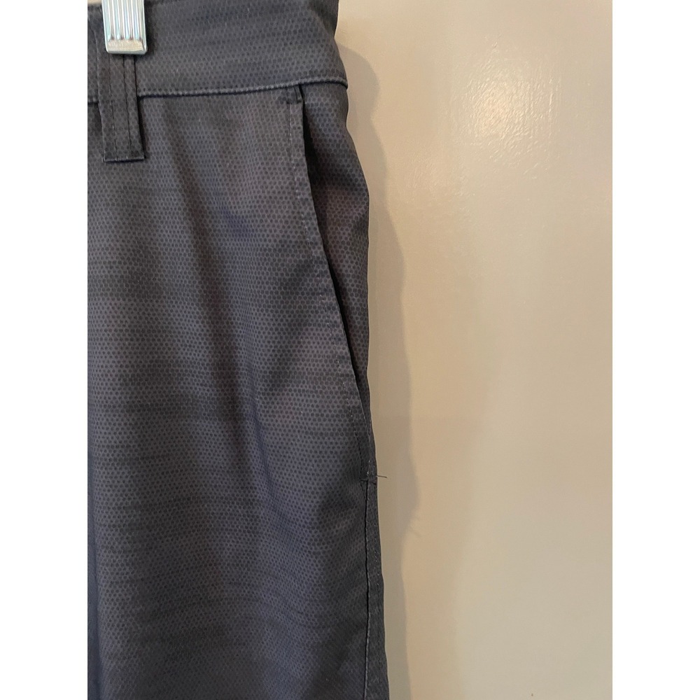 Hawke & Co Mens Hybrid Shorts Gray Textured Stretch Flat Front Size 34 - Picture 4 of 10